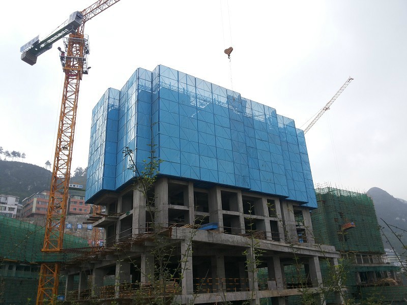 建築物會限製到爬架網的高度嗎?